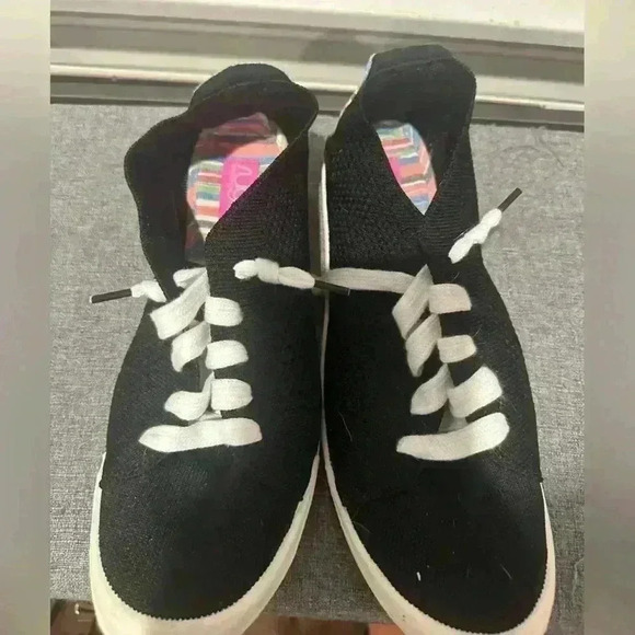 Never worn black knit sneakers - Picture 1 of 5